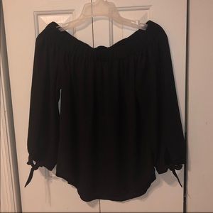 Express Black Blouse
